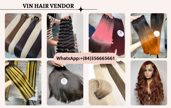 Vin Hair provides hair products with a variety of designs, textures, colors and lengths